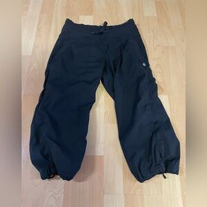 Women’s Dance Studio Black Crop Size small